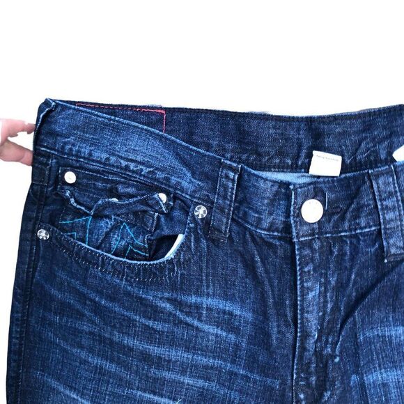 Brand New True Religion Jeans Size 40 SKINNY Blue - Picture 10 of 10